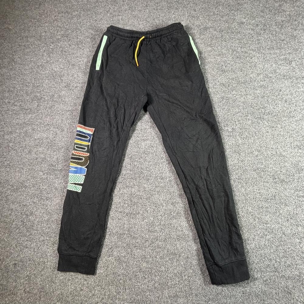 Air Jordan Sweatpants Boy's XL (13-15) Gray Tapered Fleece Lined Jogger Sports